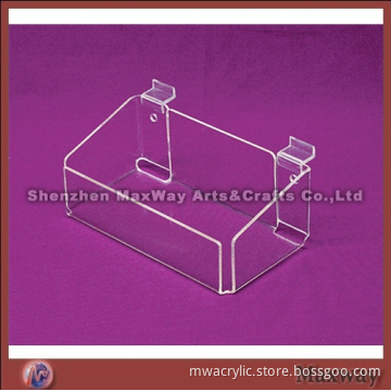 Clear Wall Mounted High Grade Acrylic Tray